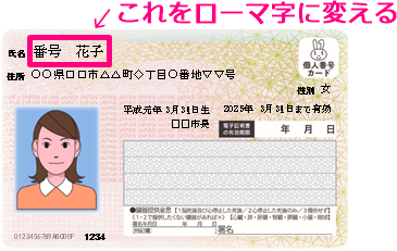 dxliveでチャットレディ登録をするために必要なマイナンバーカードの名前